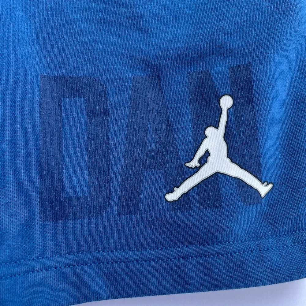 Jordan Blue Athletic Shorts with Jumpman Logo
